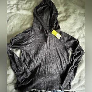 Gray Hooded Sweatshirt